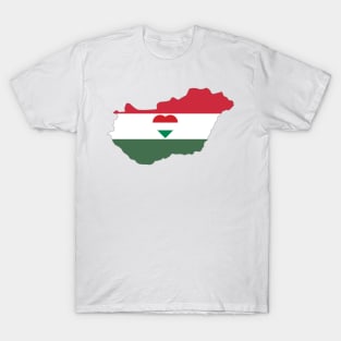 Hungary in the heart T-Shirt